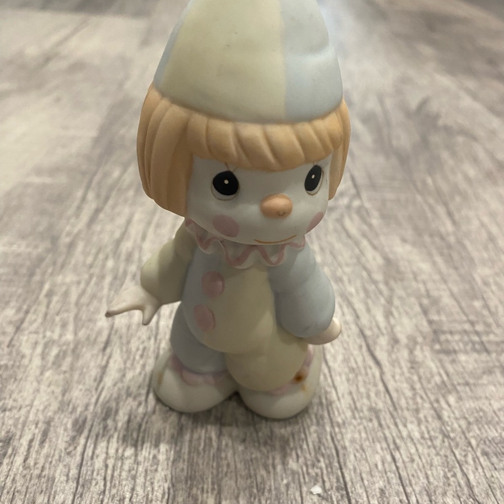Porcelain Clown Figurine